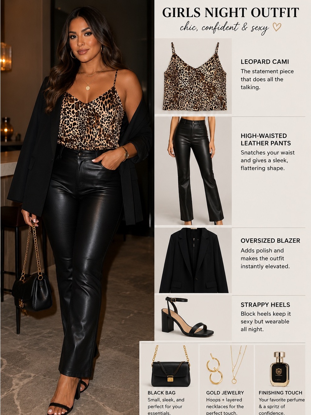 Bar III Leopard Print Cami in Brown Tones